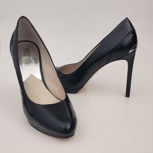 Michael Kors Glossy Black Stilettos Heels 👑🐈‍⬛
